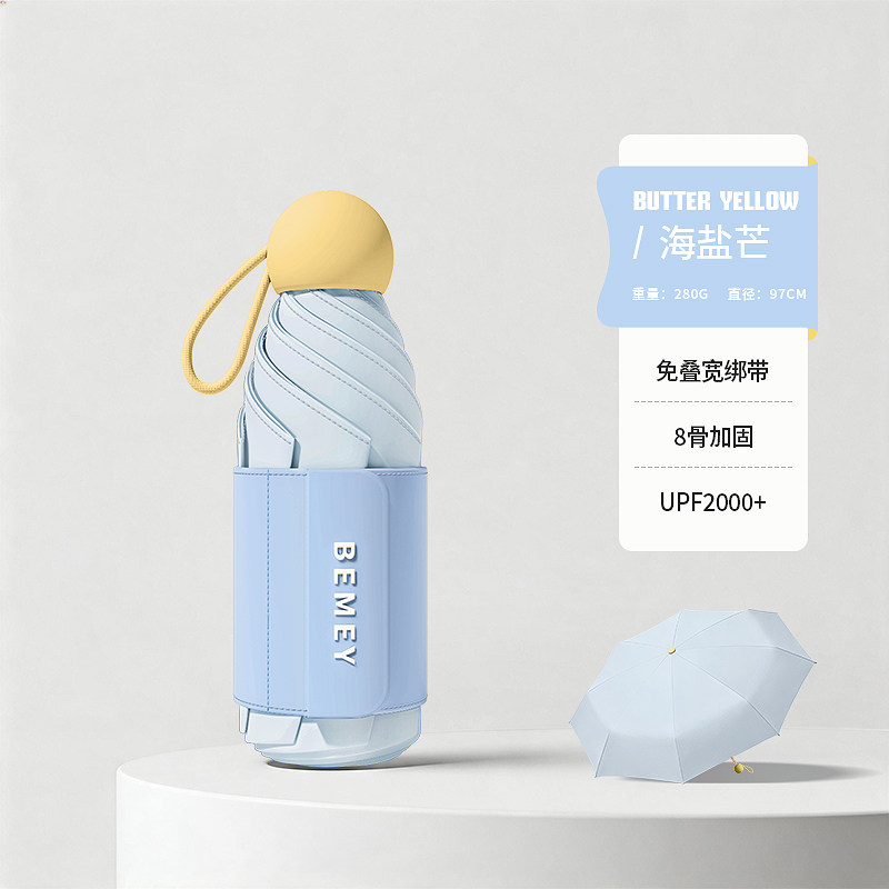 遮阳伞超强防晒防紫外线包包伞图片