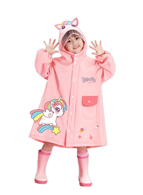 幼儿园专用雨衣雨鞋防水无异味