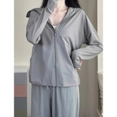 冰丝防晒衣女款 防紫外线轻薄透气防晒服连帽外套 2025新款 夏季 薄款