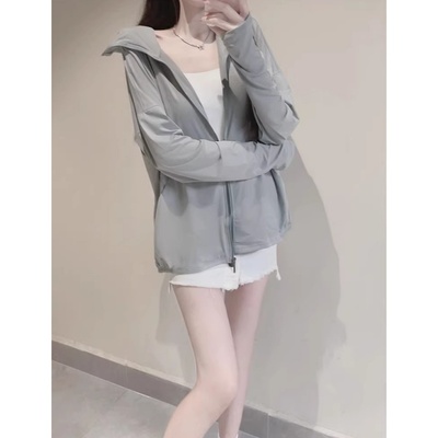 冰丝凉感宽松防晒服轻薄款外套女