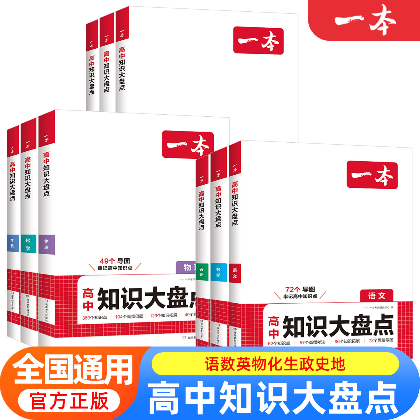 2026新一本高中知识大盘点语文数学英语物理化学政治历史地理生物知识点汇总高一高二高三高考基础知识清单知识点总结教材复习资料