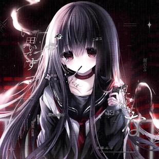 抱盒40张 女生闺蜜插画头像扭蛋原创圈高清无水印 萌物番然子直购