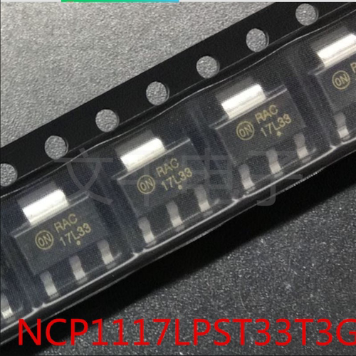 全新 NCP1117LPST33T3G NCP1117LPST33 17L33 SOT223 10个