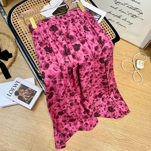 EEWEN 浪漫至死不渝！ 开年美貌级选手 干枯玫瑰半身裙