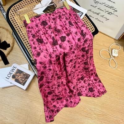 EEWEN 浪漫至死不渝！ 开年美貌级选手 干枯玫瑰半身裙