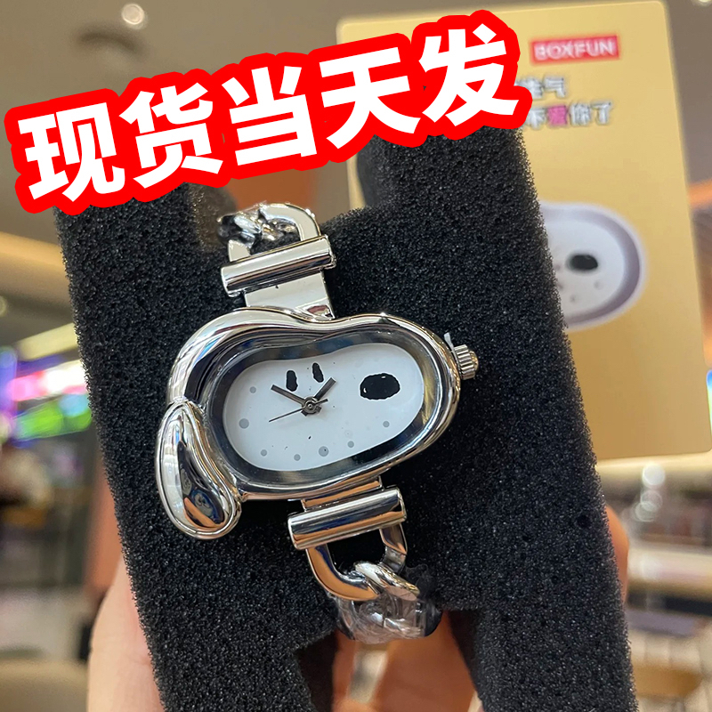 麦和史努比手表盲盒老友记系列联名腕表手办创意礼物