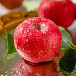 陕西长武瑞香红苹果果香浓郁特甜新品种孕妇水果9.5斤产地直发