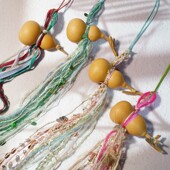 饰吊坠百搭多用途 原创包包葫芦挂件汉服禁步配饰装 云深雾浅 彩织