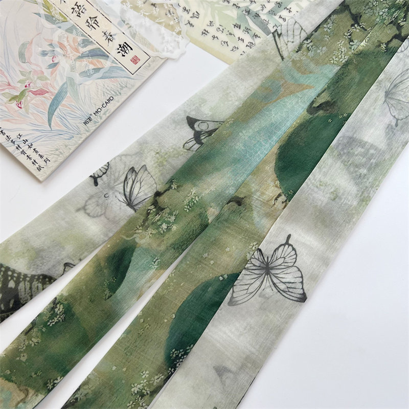 云深雾浅 上春山 原创汉服印花发带古风新中式发绳多用途飘带发饰,饰品/流行首饰/时尚饰品新,发饰,淘宝优惠券,粉丝福利购,淘宝优惠卷