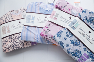 欧美风 春夏牛奶丝睡衣家居服套装3件套大码女浴袍晨起服S-4X1