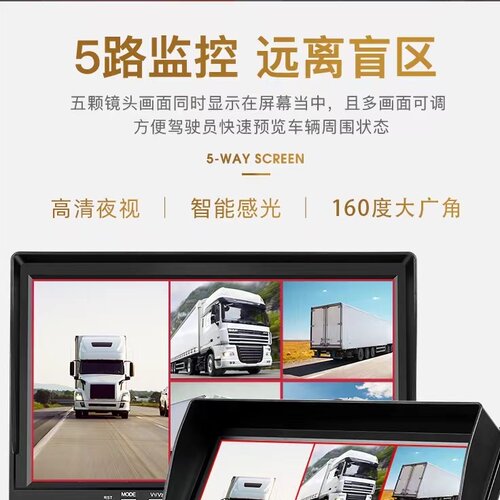 优路特五路监控高清夜视