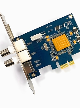 中安视讯 SV2000E视频采集卡AV S端子PCIe 图像B超工作站监控医疗
