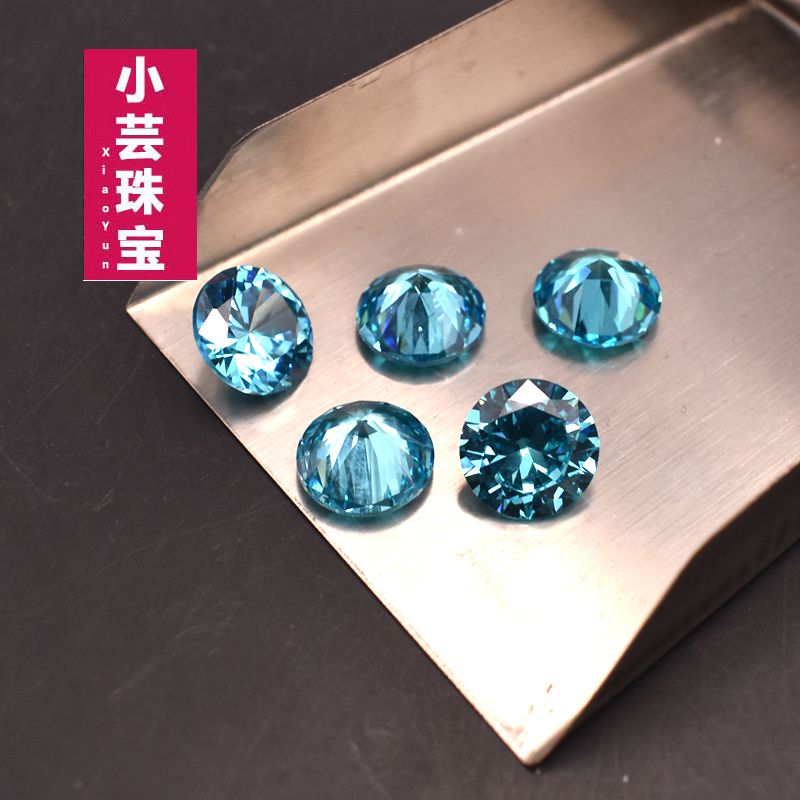 海蓝宝石海蓝锆石小芸珠宝