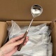 家用不锈钢食品级汤勺厨房仿木柄胡桃色炒菜锅铲 老板娘自留款