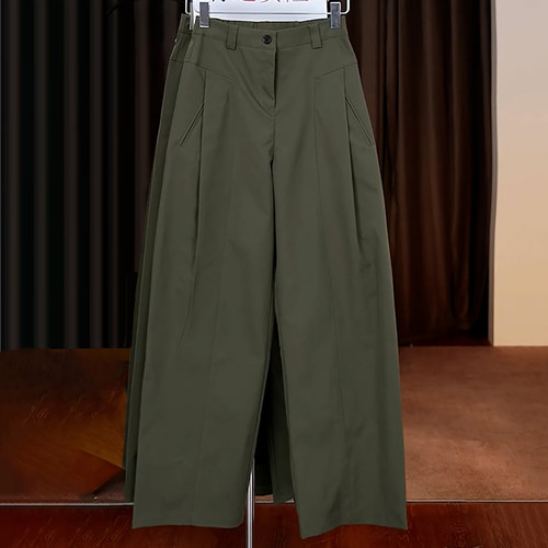 气质百搭高腰宽松直筒阔腿哈伦裤