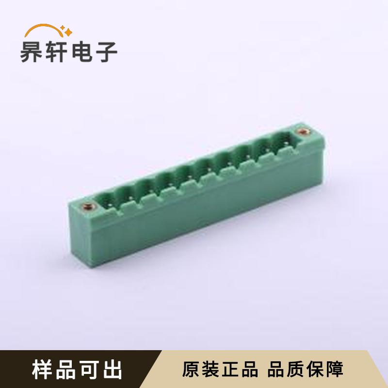 DB2ERM-5.08-10P-GN原装弯插,P=5.08m