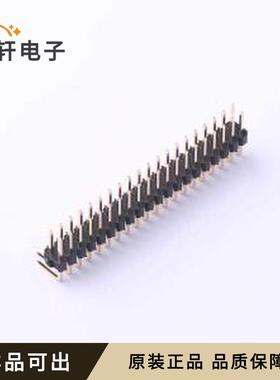 X6521WR-2x20H-C60D30原装弯插,P=2.5