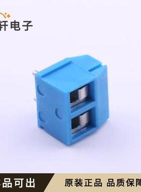 原装DB301R-5.0-2P-BU-S全新弯插,P=5mm