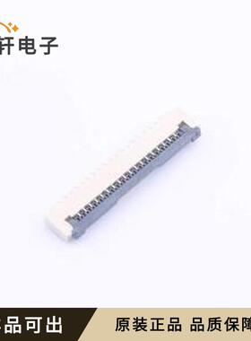 原装1.0K-DX-18PWB全新SMD,P=1mm,卧贴