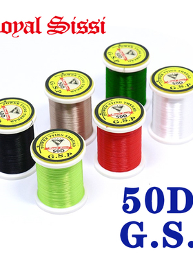 微物飞蝇钩超强超细绑制线 50D GSP绑制线 18#20#飞蝇钩绑制材料