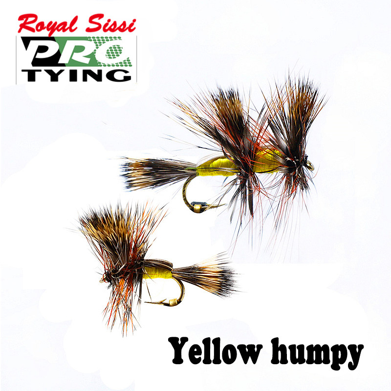 经典款干式飞蝇毛钩 14#12#humpy 蜜蜂瓢虫仿生假饵 路亚马口钩