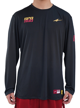 2025SPOxHQU 投篮长袖 黑色