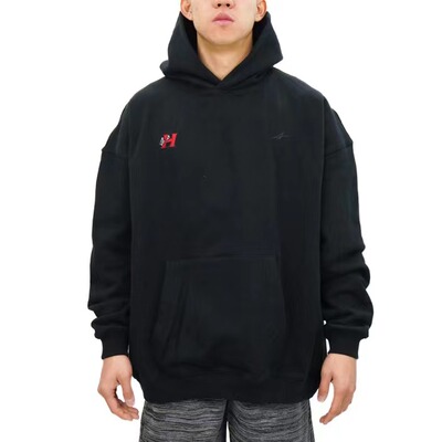 SPO 华大卫衣 黑色