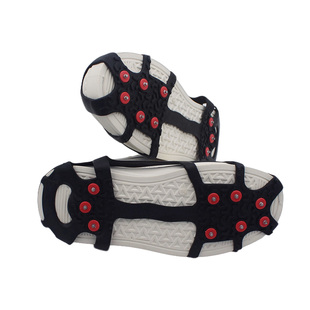 防滑冰爪鞋套下雪雪地防滑神器鞋钉爬山户外登山钓鱼男女通用