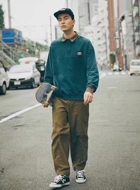 HUF JAPAN OFFICIALONLINE STORT  男女同款潮流锥形裤