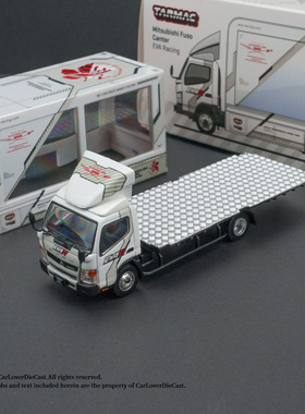 TW 1:64 三菱Mitsubishi Fuso Canter EVA 厢式货车 合金汽车模型