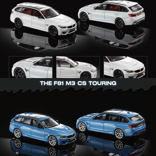 Mortal 1:64 BMW宝马 m3旅行版瓦罐 F81 合金汽车模型 成品旅行车