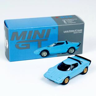 MINIGT 1:64 蓝旗亚 Lancia Stratos HF Stradale 合金汽车模型