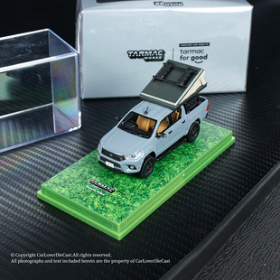 Tarmac Works TW 1:64 丰田 海拉克斯 Hilux 露营版 合金汽车模型