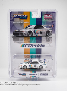 TW Mijo 1:64天际线 SKYLINE GTR R32 Greddy合金汽车模型 宽体