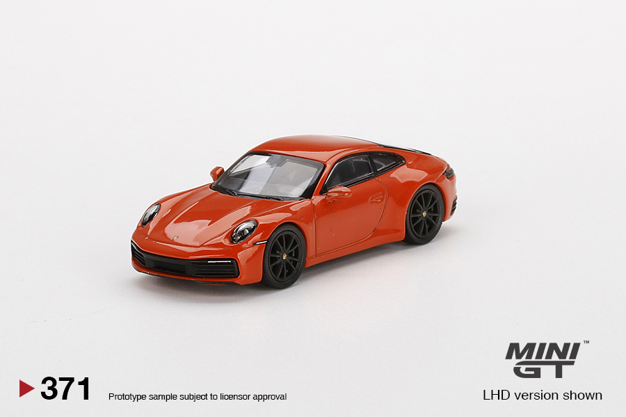 TSM MINIGT 1:64保时捷Porsche 911 992 Carrera 4S合金汽车模型-封面