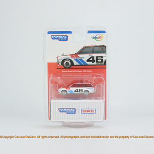 Tarmac Works 1:64达特桑510瓦罐Wagon #46印尼合金汽车模型收藏