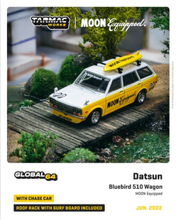 Tarmac Works 1:64 Datsun Bluebird 510Wagon达特桑合金汽车模型