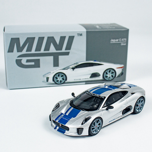MINIGT 1:64 Jaguar C-X75 捷豹CX75 合金汽车模型 成品收藏