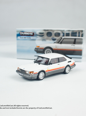 TW 1:64 Saab 900 Turbo 萨博 硬顶 合金汽车模型 成品摆件收藏品