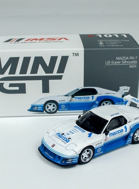 MINIGT 1:64 MAZDA RX7 liberty walk IMSA 合金汽车模型 1011#