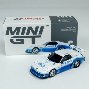 MINIGT 1:64 MAZDA RX7 liberty walk IMSA 合金汽车模型 1011#