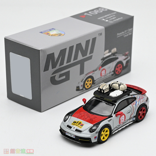 MINIGT 1:64 Porsche 911 Dakar Uncle Rally 合金汽车模型 1068