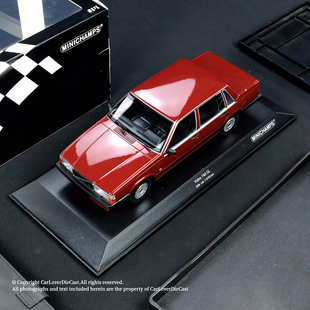 Minichamps 迷你切 1:18 沃尔沃 VOLVO 740 GL 1986 合金汽车模型