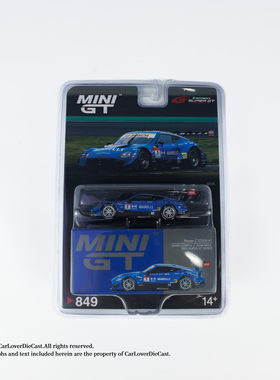 MINIGT 1:64 Z GT500 #1 MARELLI IMPUL Z 合金汽车模型 成品摆件