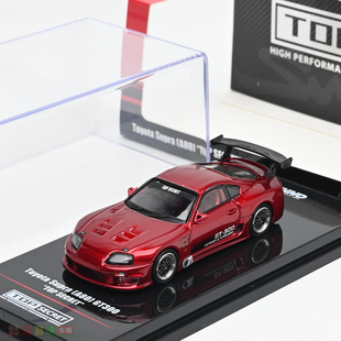 INNO 1:64 丰田 SUPRA A80 GT300 TOP SECRET 合金汽车模型 速霸