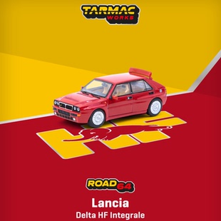 Tarmac Works 1:64 蓝旗亚 Lancia Delta HF 合金汽车模型 成品