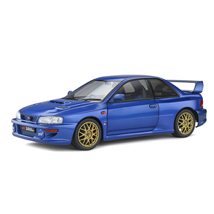 IMPREZA 22B 1998 SOLIDO 收藏品 合金汽车模型 可开车门