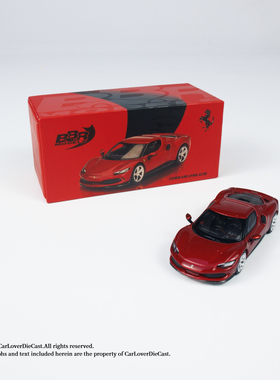 BBR 1:64 法拉利跃马 Ferrari 296 GTB 合金汽车模型 成品超跑