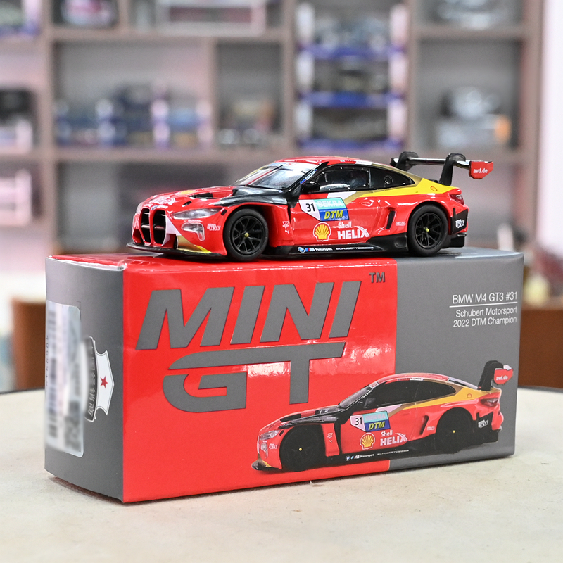 TSM MINIGT 1:64宝马BMW M4 GT3 #31 2022 合金汽车模型 成品收藏