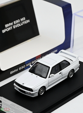Mortal 1:64 宝马M3 E30 Sprot 合金汽车模型 可开前机盖 成品